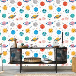 Papier Peint Le Soleil Et Les Planètes – Image 5