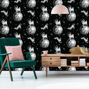 Papier Peint Chiens Dans L'espace – Image 6