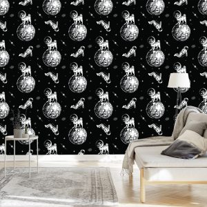 Papier Peint Chiens Dans L'espace – Image 3
