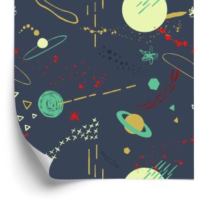 Papier Peint Univers Coloré – Image 2
