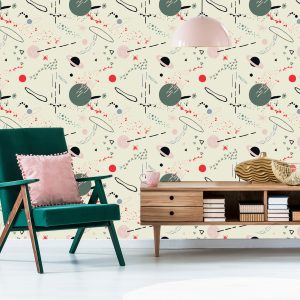 Papier Peint Style Scandinave Cosmos – Image 6
