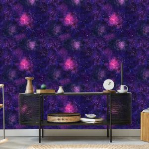 Papier Peint Brouillard Cosmique Violet – Image 5