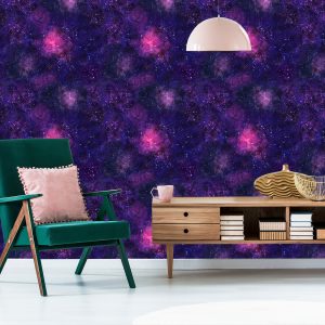 Papier Peint Brouillard Cosmique Violet – Image 6
