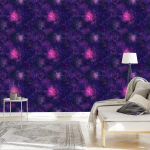 Papier Peint Brouillard Cosmique Violet – Image 3