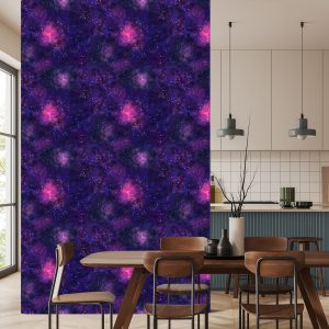 Papier Peint Brouillard Cosmique Violet – Image 4
