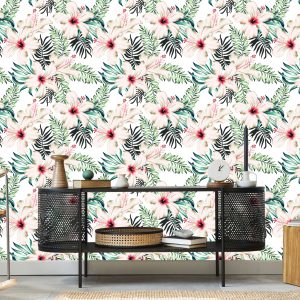 Papier Peint Fleurs D'hibiscus – Image 5