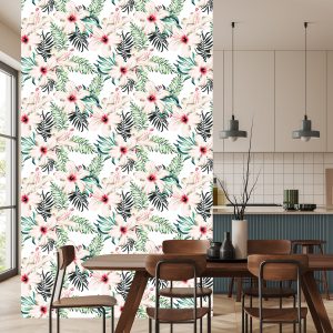 Papier Peint Fleurs D'hibiscus – Image 4