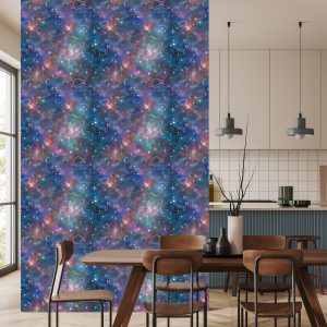 Papier Peint Galaxie Et Planètes Peintes – Image 4
