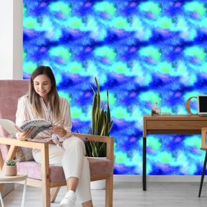 Papier Peint Galaxie Bleue – Image 7