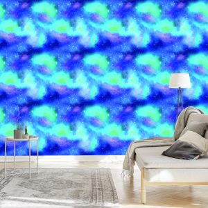 Papier Peint Galaxie Bleue – Image 3