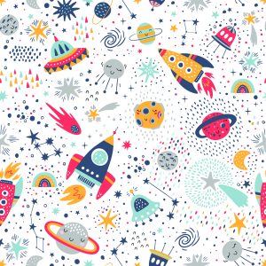 Papier Peint Véhicules Spatiaux Et Planètes – Image 1
