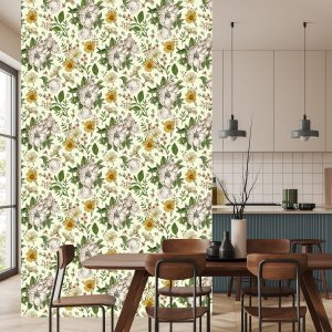 Papier Peint Roses Sauvages Et Camomille – Image 4