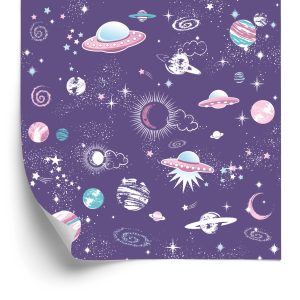 Papier Peint Les Étoiles Et Les Ovnis – Image 2