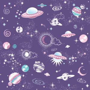 Papier Peint Les Étoiles Et Les Ovnis – Image 1