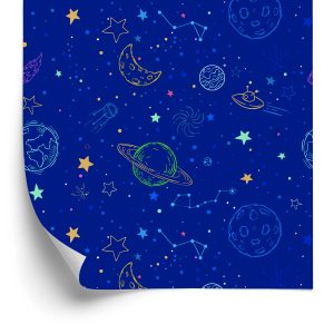 Papier Peint Planètes Et Vaisseaux Spatiaux – Image 2