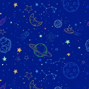 Papier Peint Planètes Et Vaisseaux Spatiaux – Image 1