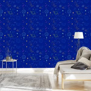 Papier Peint Planètes Et Vaisseaux Spatiaux – Image 3
