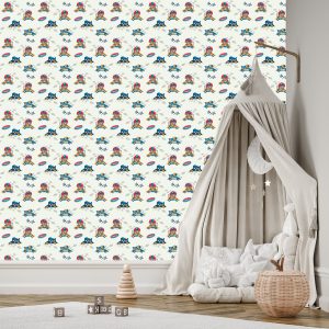 Papier Peint Voitures De Course Et Ours En Peluche – Image 3