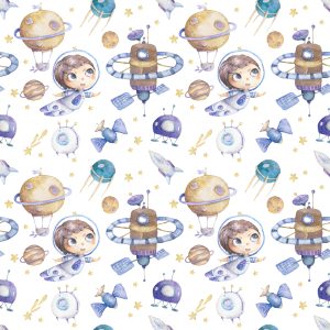 Papier Peint Planète, Espace, Et, Enfant – Image 1
