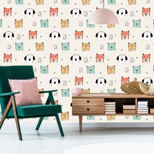 Papier Peint Animaux Colorés – Image 6
