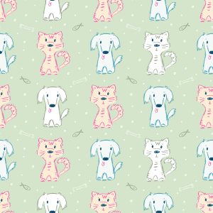 Papier Peint Chiens Et Chatons – Image 1