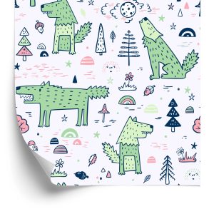 Papier Peint Animaux Et Plantes De La Forêt – Image 2