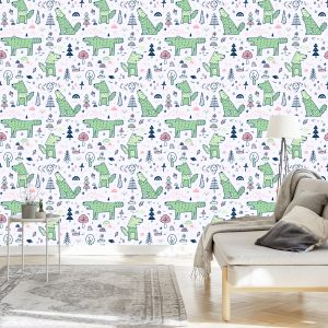 Papier Peint Animaux Et Plantes De La Forêt – Image 3