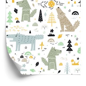 Papier Peint Animaux Dans La Forêt – Image 2