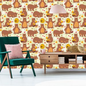 Papier Peint Pour Les Enfants - Ours – Image 6