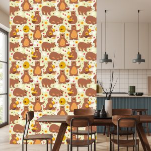 Papier Peint Pour Les Enfants - Ours – Image 4
