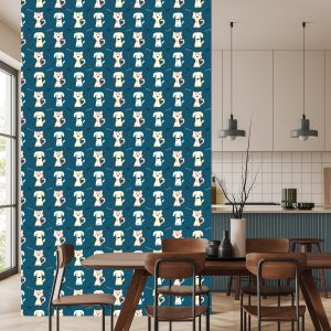 Papier Peint Chiens Et Chats Colorés – Image 4