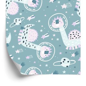 Papier Peint Dinosaures Dans L'espace – Image 2