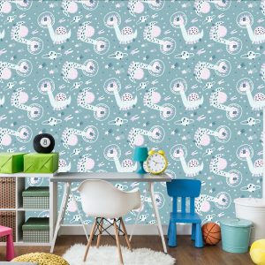Papier Peint Dinosaures Dans L'espace – Image 4