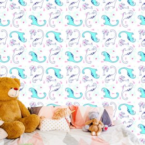 Papier Peint Dinosaures Et Palmiers – Image 6