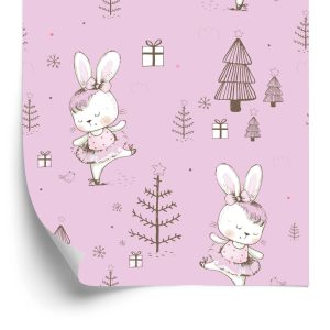 Papier Peint Bébés Lapins, Oiseaux, Animaux, Arbres – Image 2