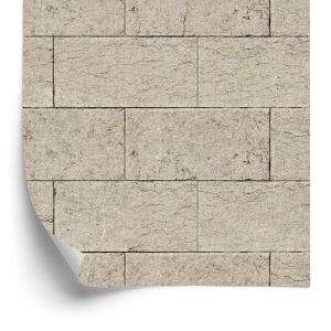 Papier Peint Brique Beige – Image 2