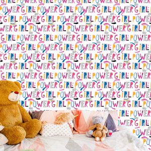 Papier Peint Inscriptions Girly Colorées – Image 6
