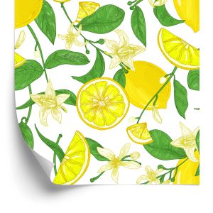Papier Peint Pour La Cuisine - Citrons Juteux – Image 2