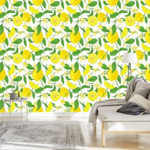 Papier Peint Pour La Cuisine - Citrons Juteux – Image 3