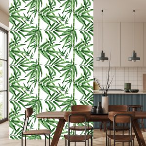 Papier Peint Forêt De Bambous Avec Des Feuilles – Image 4