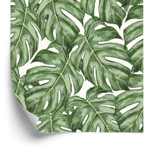 Papier Peint Feuilles De Monstère – Image 2