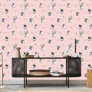 Papier Peint Cactus En Pots – Image 5