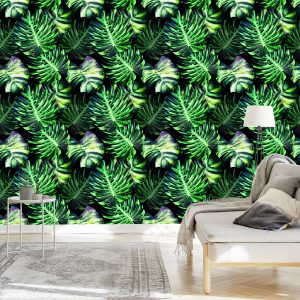 Papier Peint Feuilles De Monstera Tropicales – Image 3