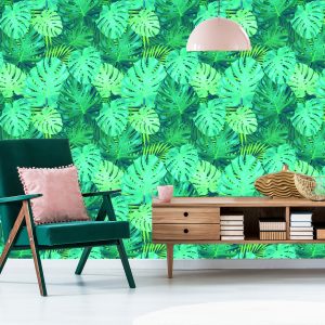 Papier Peint Feuilles De Monstera Exotiques – Image 6