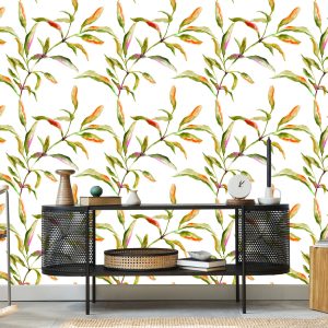 Papier Peint Feuilles D'aquarelle – Image 5