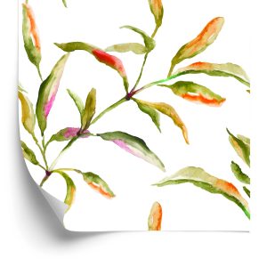 Papier Peint Feuilles D'aquarelle – Image 2