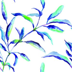 Papier Peint Feuilles D'aquarelle Colorées – Image 1