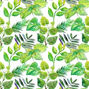 Papier Peint Feuilles De La Forêt – Image 1