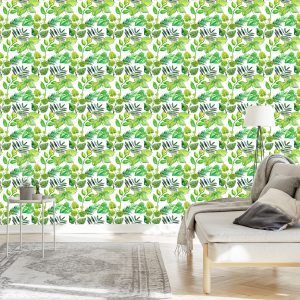 Papier Peint Feuilles De La Forêt – Image 3