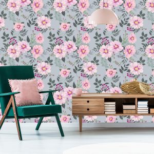 Papier Peint Belles Fleurs Épanouies – Image 6